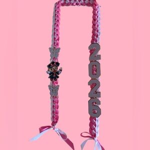 Class of 2026 Minnie Mouse Graduation Leis           SKU2398